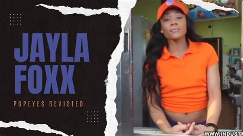 jayla foxx popeyes|Jayla Foxx's Popeyes Video .